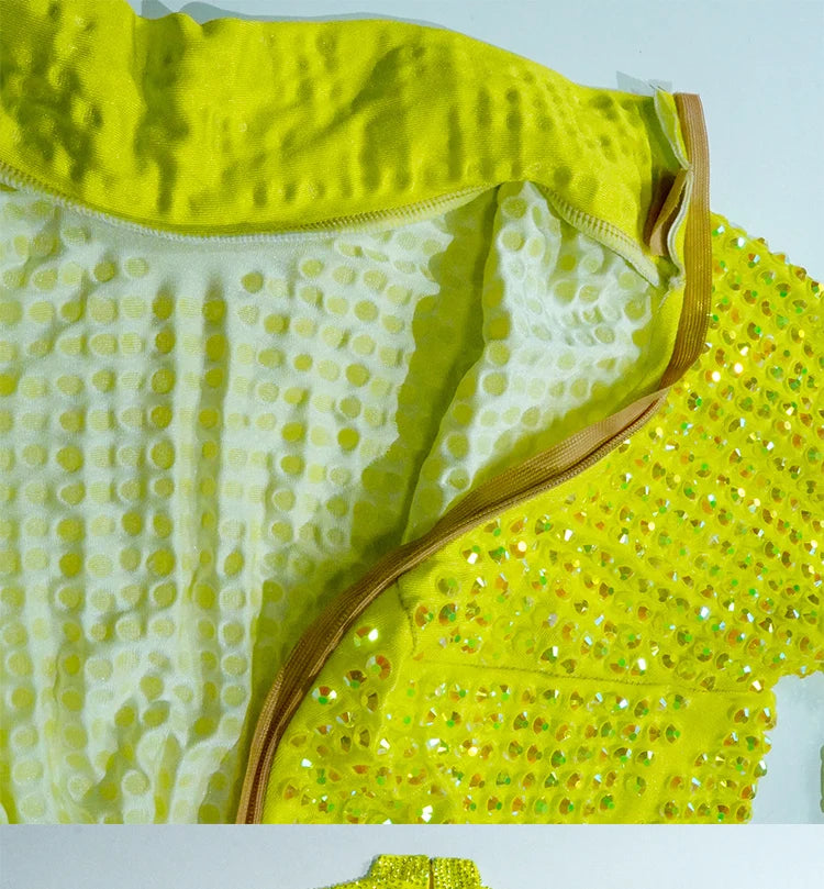 Sparkly Rhinestone Luxury Jumpsuit & Stage Performance Costume