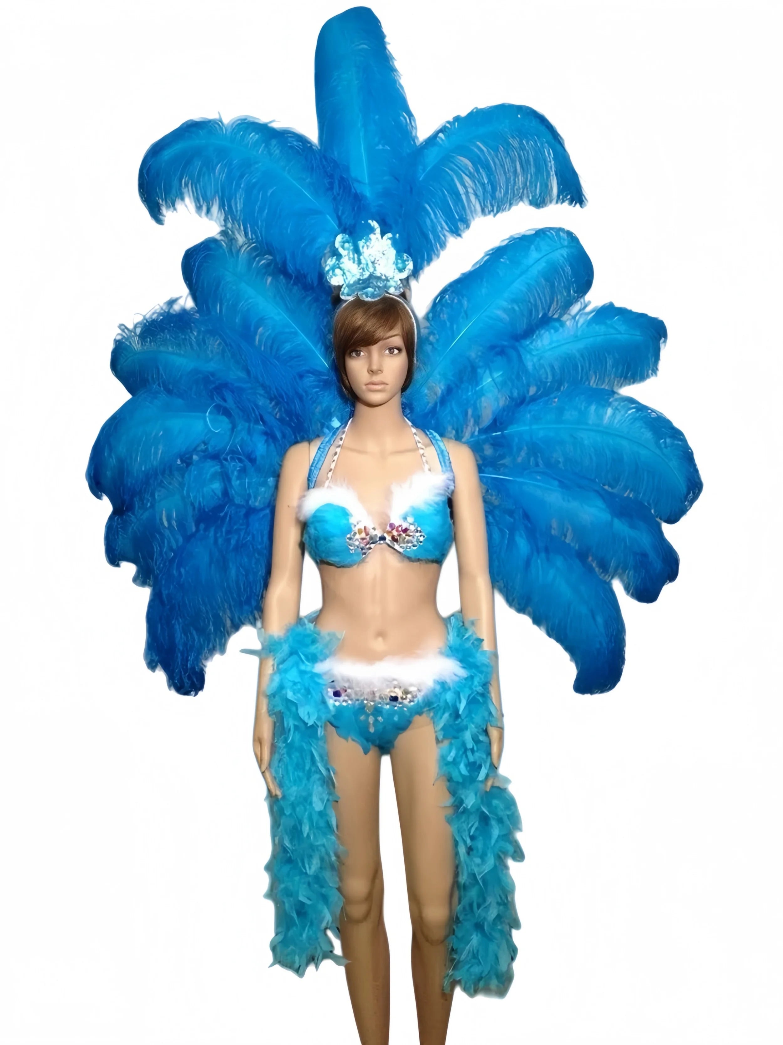 The Stardust Victoria Sovereign – Deluxe Angel Feather Wing & Headdress Stage Costume Set