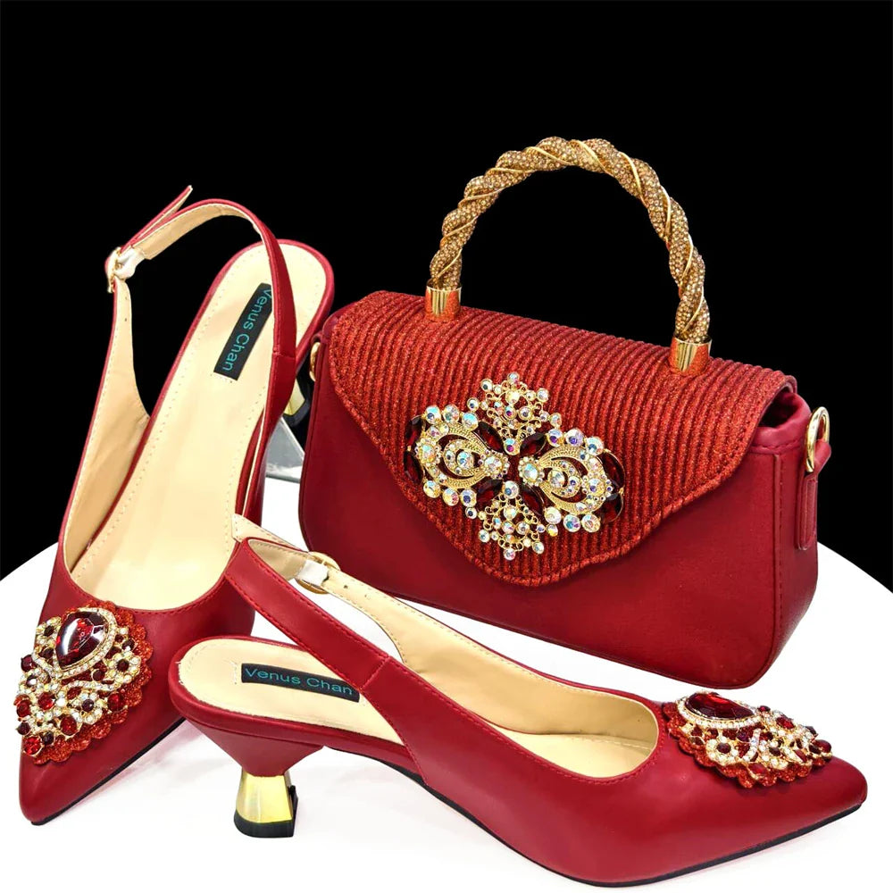Italian Shoe and Bag Set
