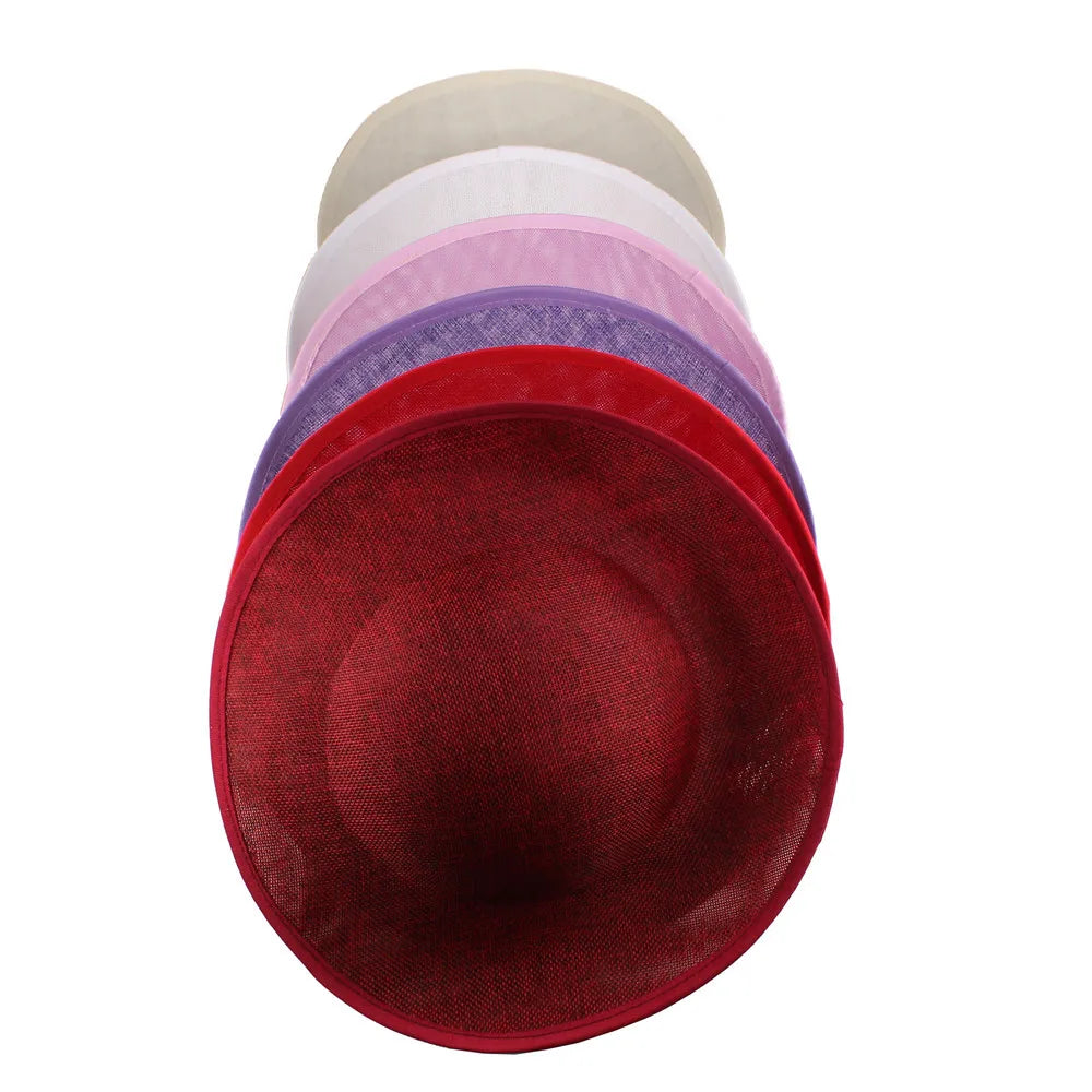 25cm Large Sinamay-Look Fascinator Base