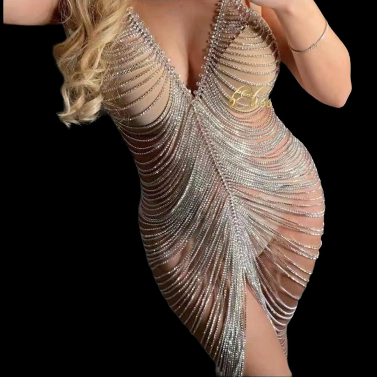 Crystal Costume Body Chain