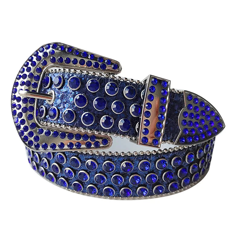 Decorative Diamond Fashion Western Belt