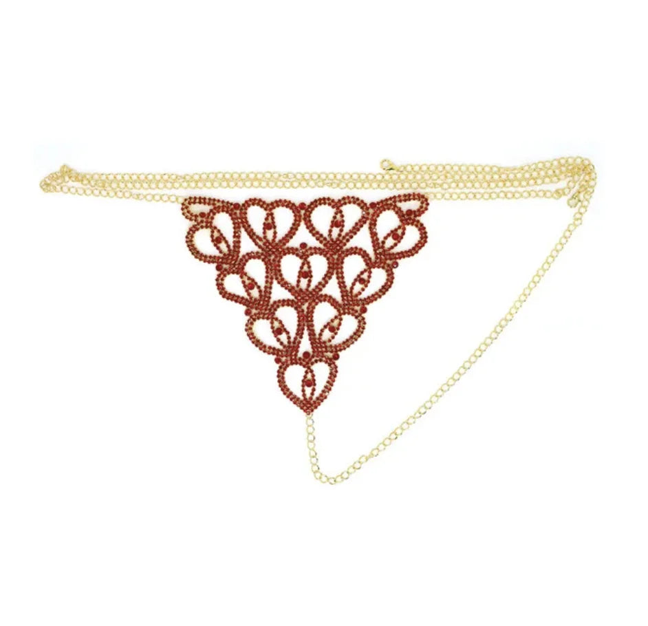 Crystal Thong Body Chain