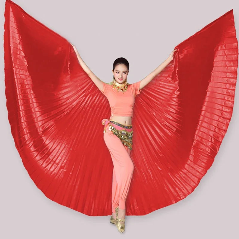 Isis Belly Dance Wings, Sticks & Bag
