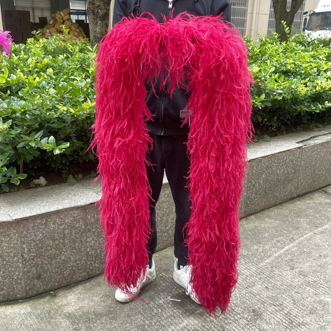 2M 1-20ply Fluffy Ostrich Feather Boa