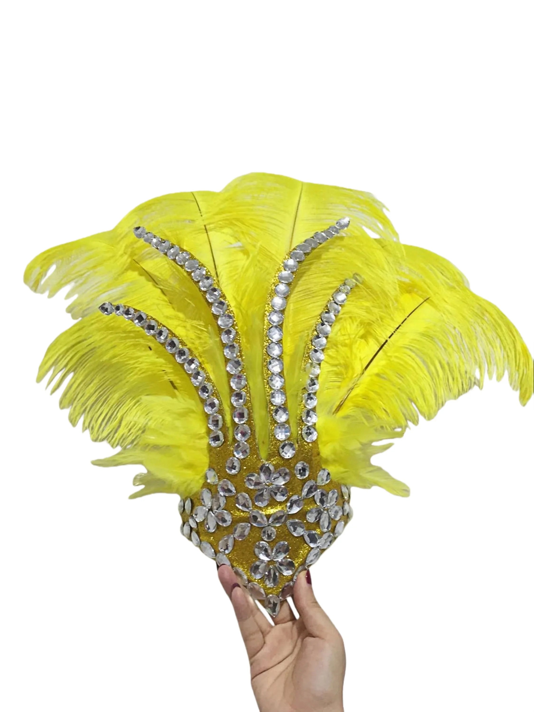 The Stardust Dionysia – Classic Feathered Samba Carnival & Masque Crown
