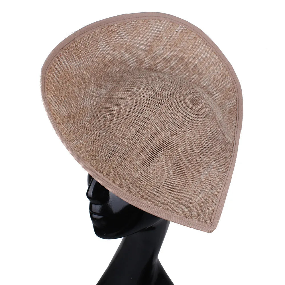 Heart Fascinator Hat Base — 30 × 27 cm