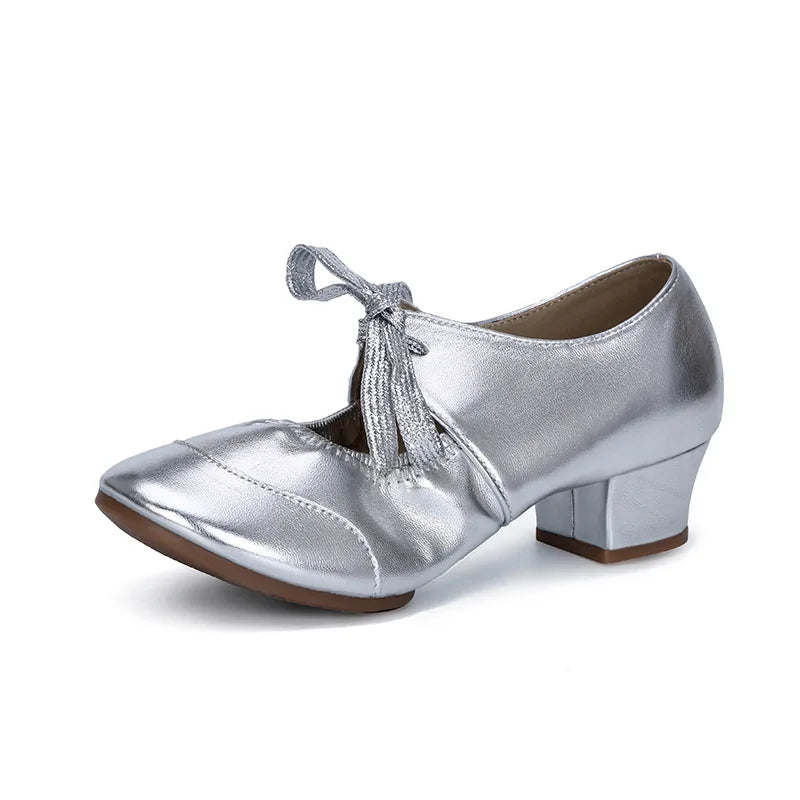 The Stardust Encore Practice Oxford – Leather Latin & Jazz Dance Shoe