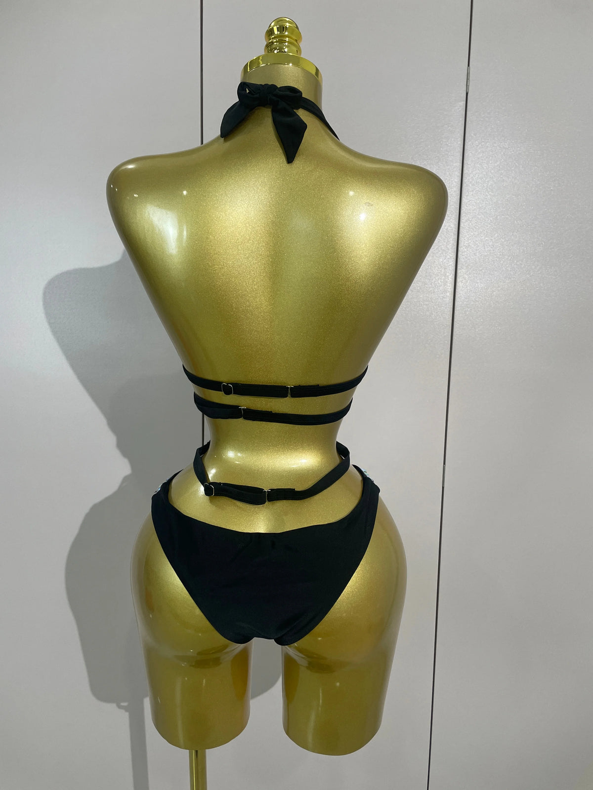 Gold Crystal Performance Bodysuit