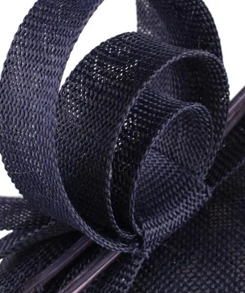 18cm Elegant Sinamay Bow Fascinator Hairpin Kentucky Derby Cocktail Hat Headpiece