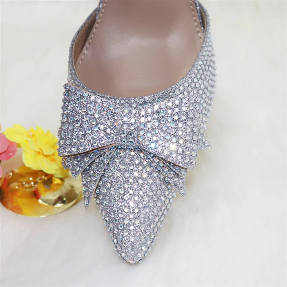 Versatile Party Shoes And Bag Set