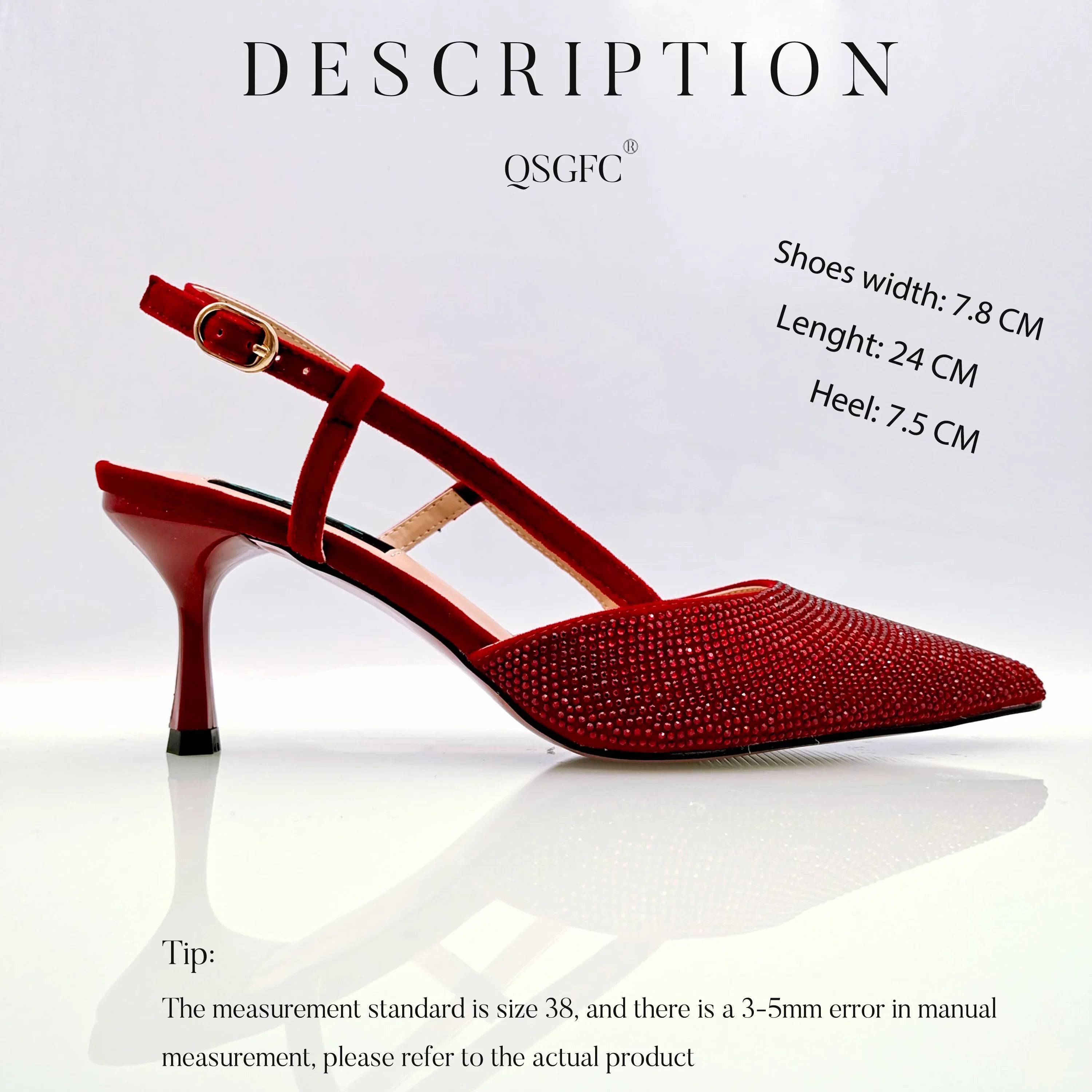 Shoulder Bag and Strap High Heels Set