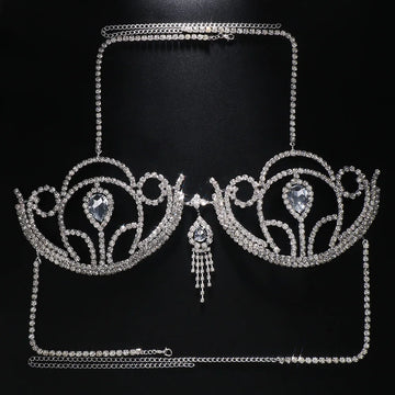 Crystal Bikini Top Body Chain