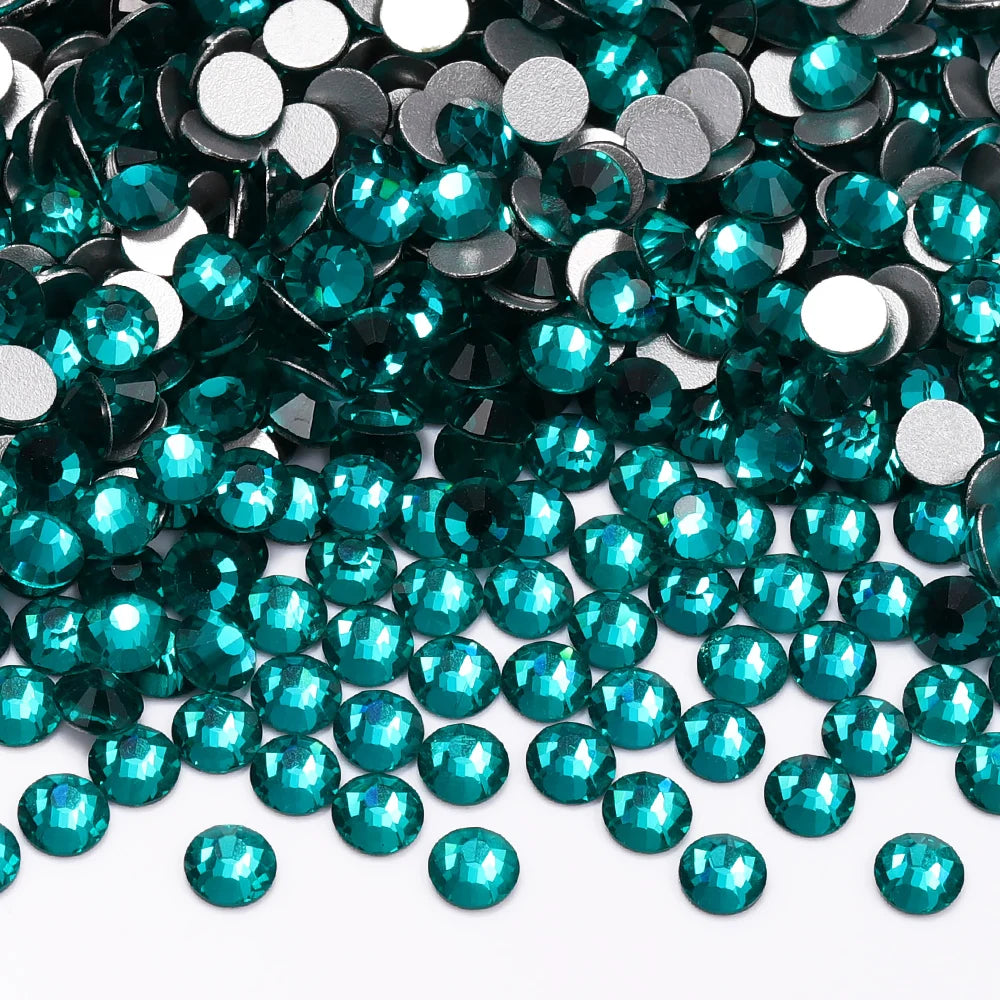 SS3-SS30 Top Quality Glass Flat-Back Rhinestones