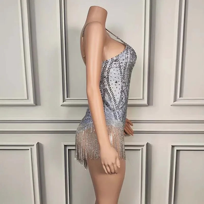 Tassel Showgirl Performance Bodysuit