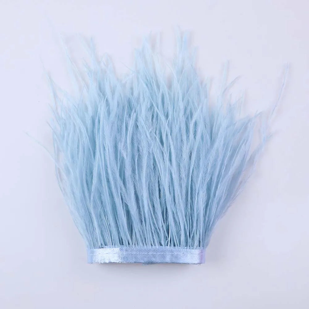 Natural Ostrich Feather Trim & Fringe