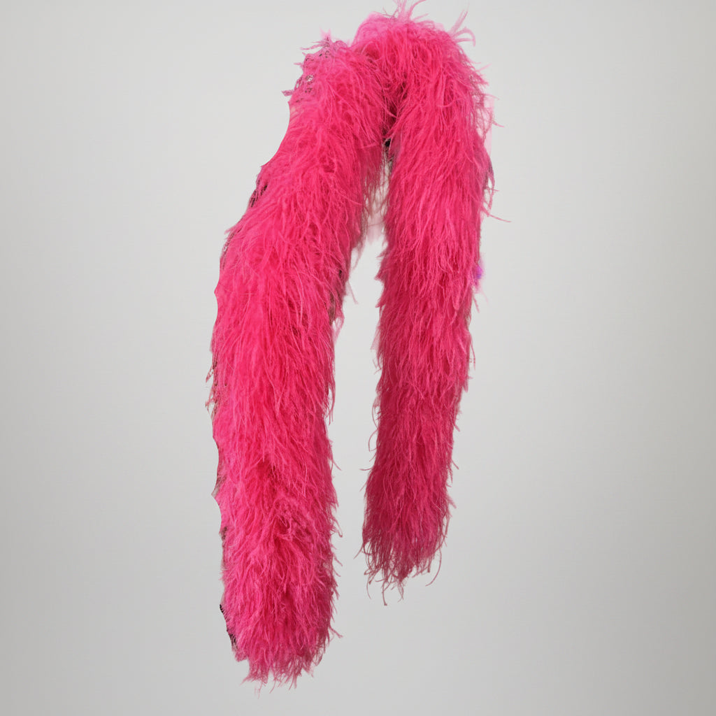 Premium Natural Ostrich Feather Multi-Ply Performance Boa