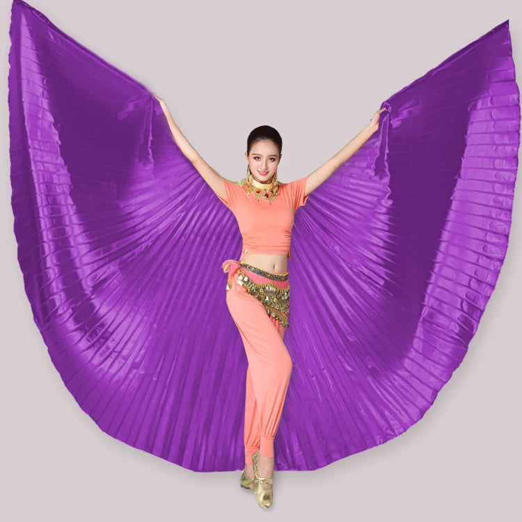 Isis Belly Dance Wings, Sticks & Bag