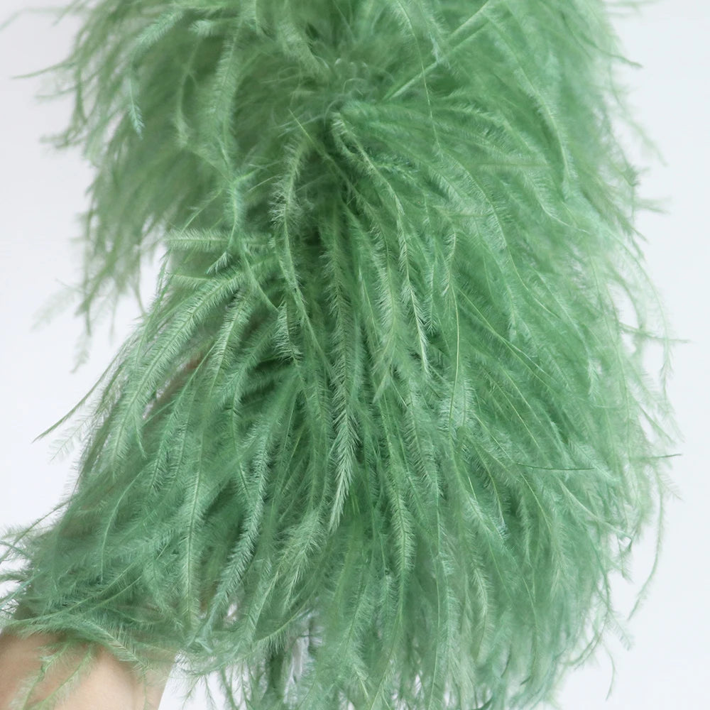 Ostrich Feather Trim Boa (1 Meter)