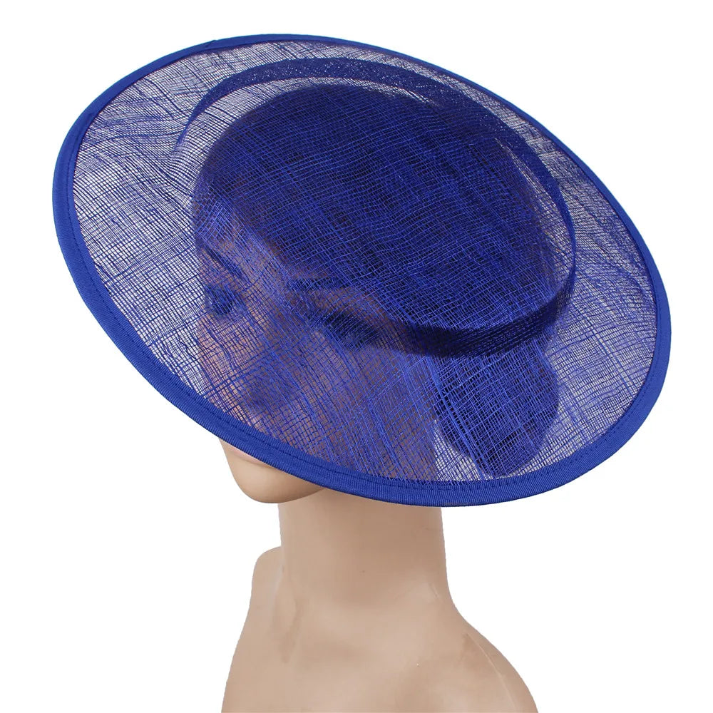 31cm Round Sinamay Fascinator Base DIY Millinery Derby Hat Headpiece Mold