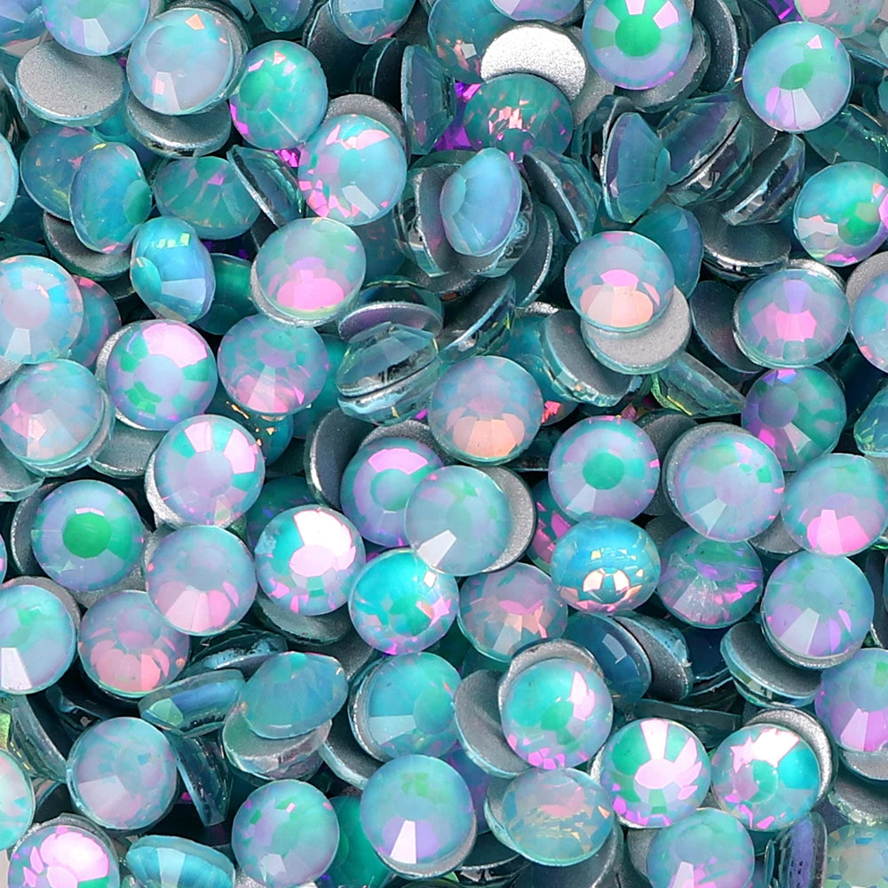 Glass Crystal Flatback Rhinestones SS3-SS30 Non-Hotfix Strass Stones Bulk Pack