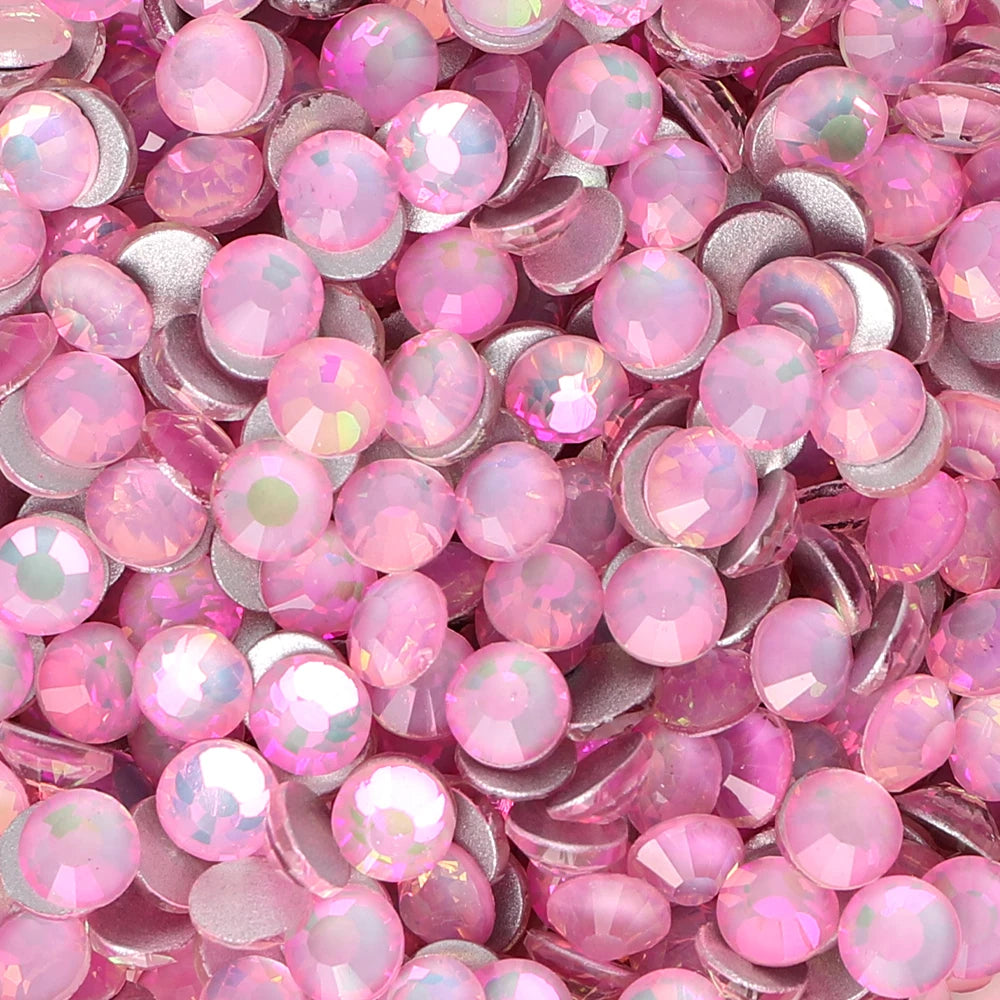 Glass Crystal Flatback Rhinestones SS3-SS30 Non-Hotfix Strass Stones Bulk Pack