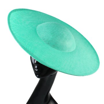 40cm Large Round Sinamay Fascinator Base DIY Millinery Derby Hat Headpiece Mold