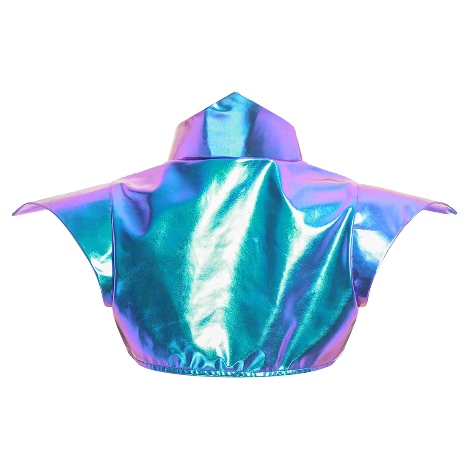 Metallic Gothic Armor Shoulder Shrug Steampunk Pauldron Collar Stage Costume