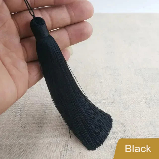 12cm Polyester Silk Tassel Fringe Trim DIY Sewing Accessories