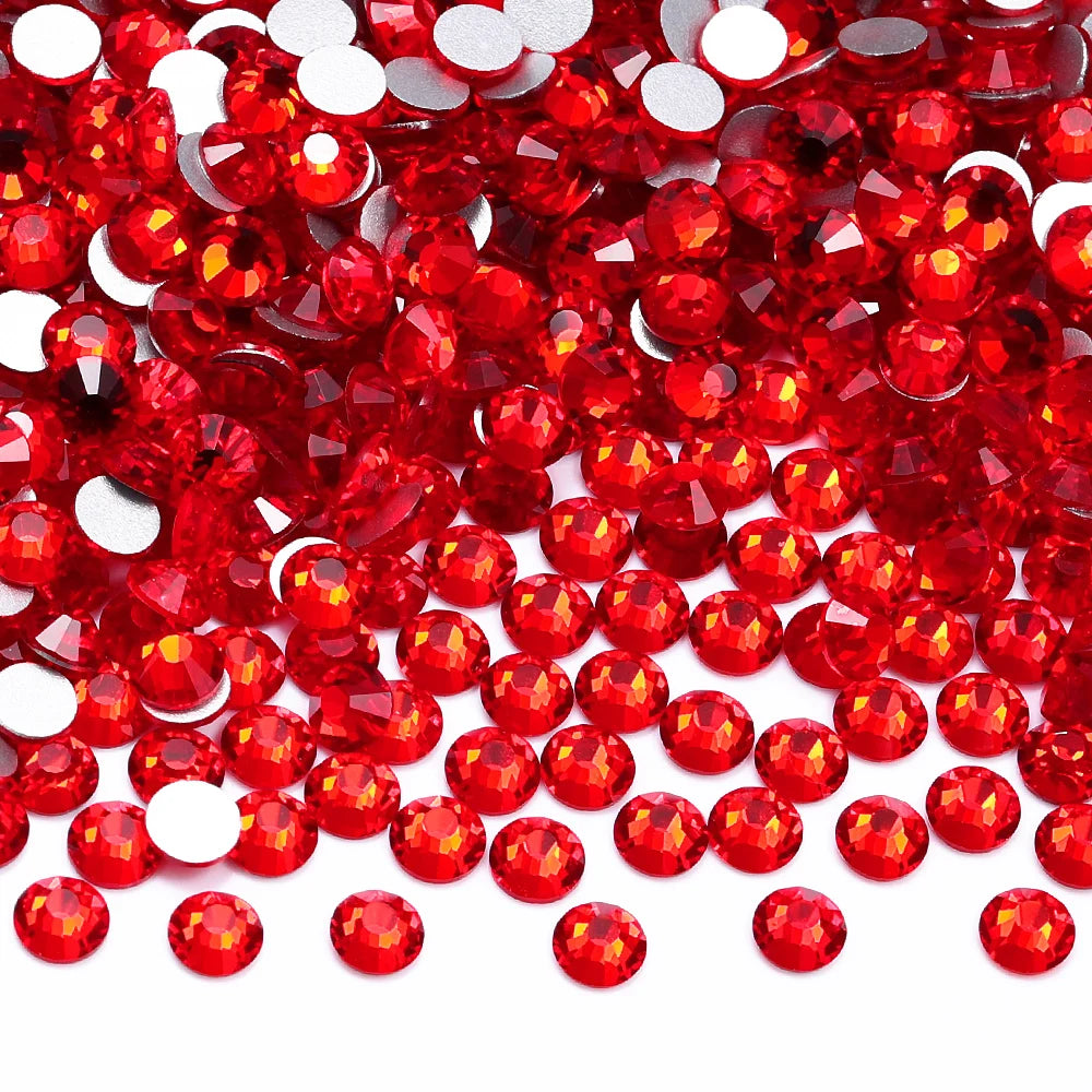 SS3-SS30 Top Quality Glass Flat-Back Rhinestones