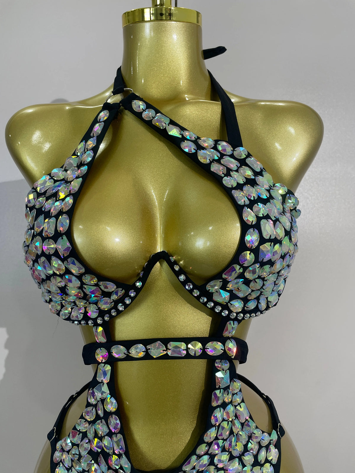 Crystal Two-Piece Performance Bikini Set