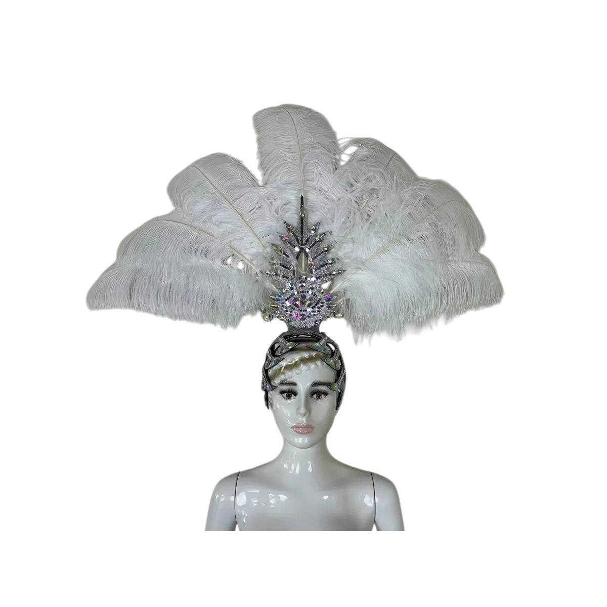 The Stardust Dionysia – Carnival & Samba Feathered Masque Ball Crown