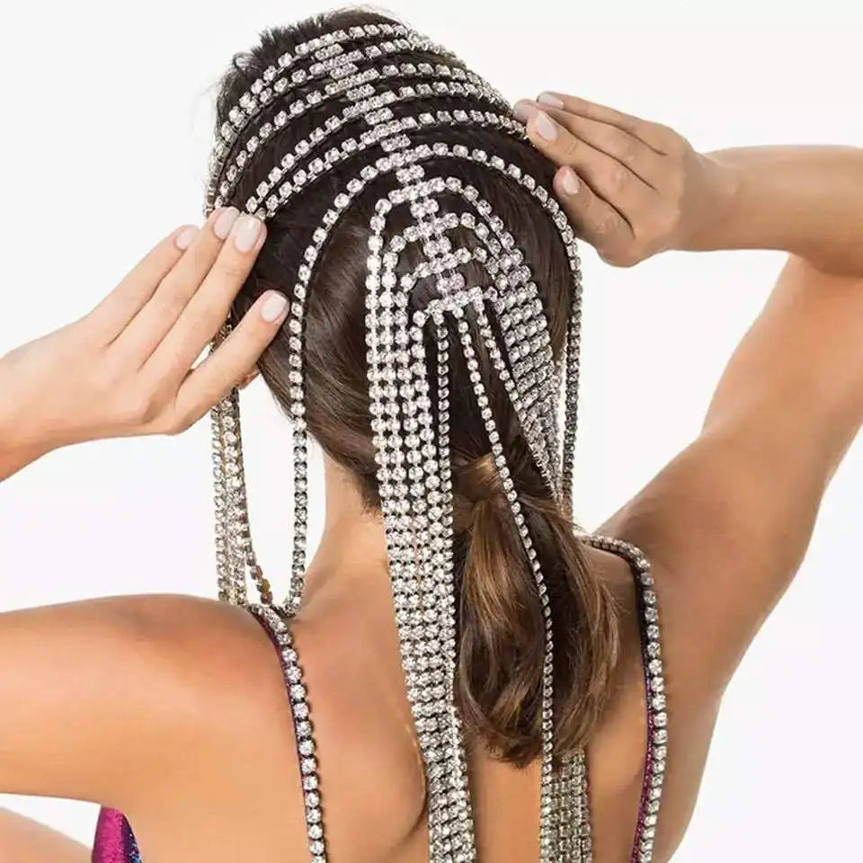 Rhinestone Tiara Headband