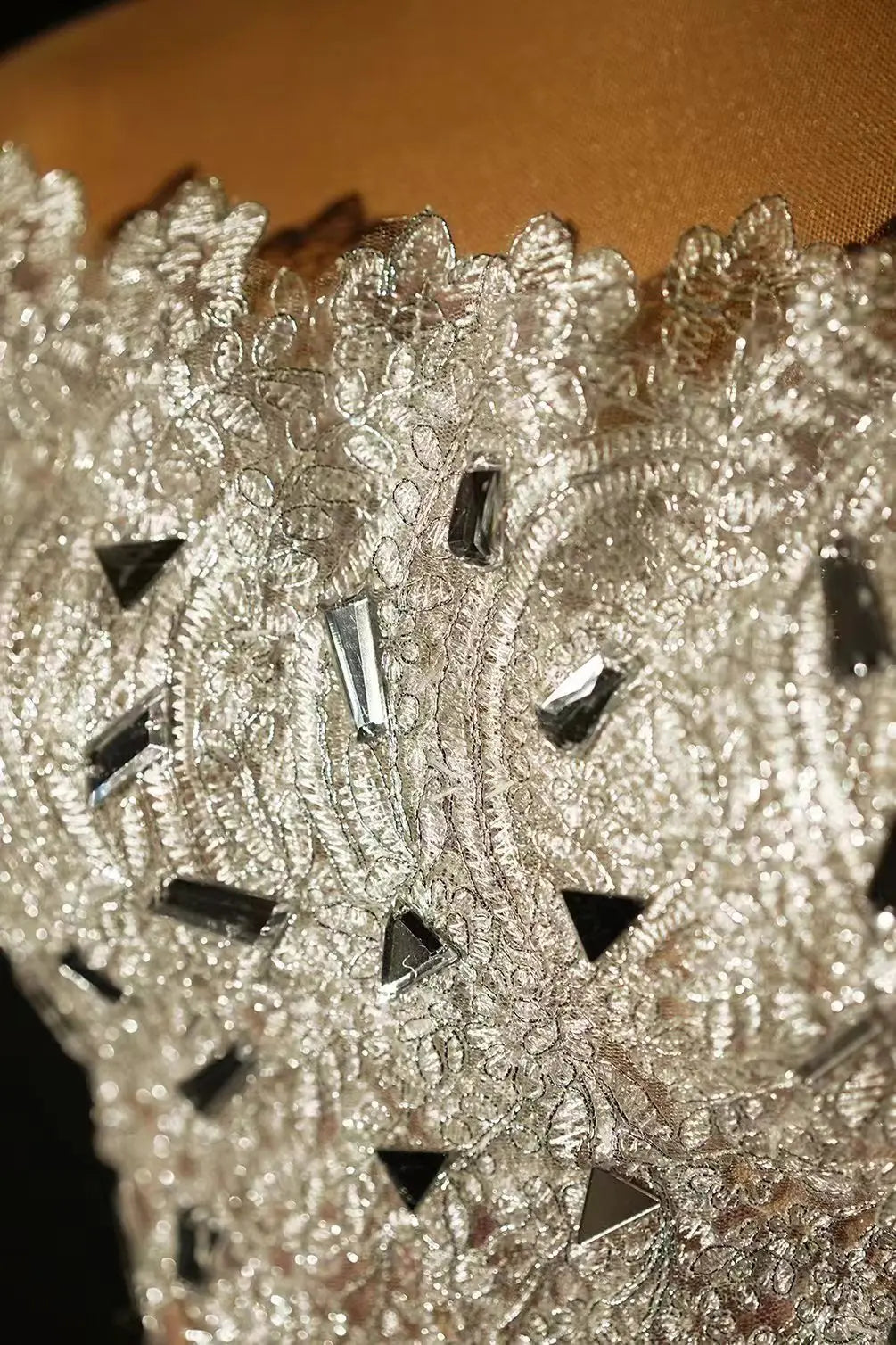 2 Piece Strapless Bodycon Mini Dress