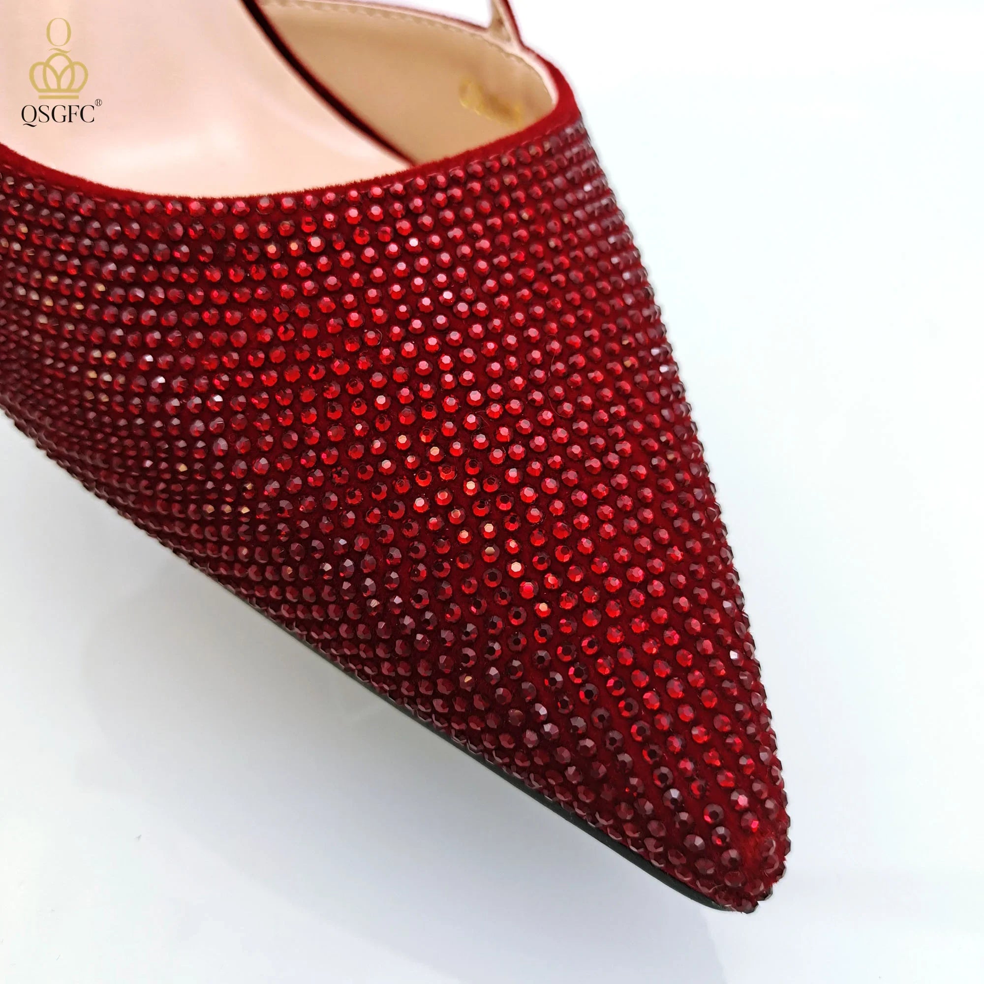 Shoulder Bag and Strap High Heels Set