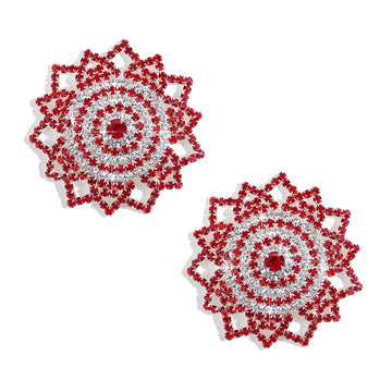 Sparkling Rhinestone Reusable Nipple Pasties Set