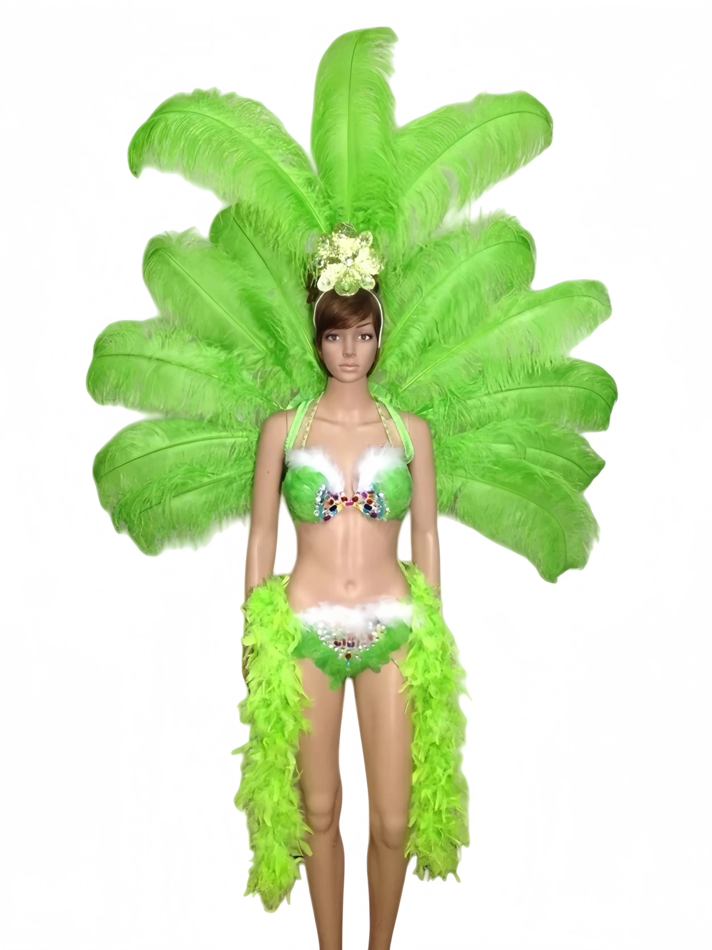 The Stardust Victoria Sovereign – Deluxe Angel Feather Wing & Headdress Stage Costume Set