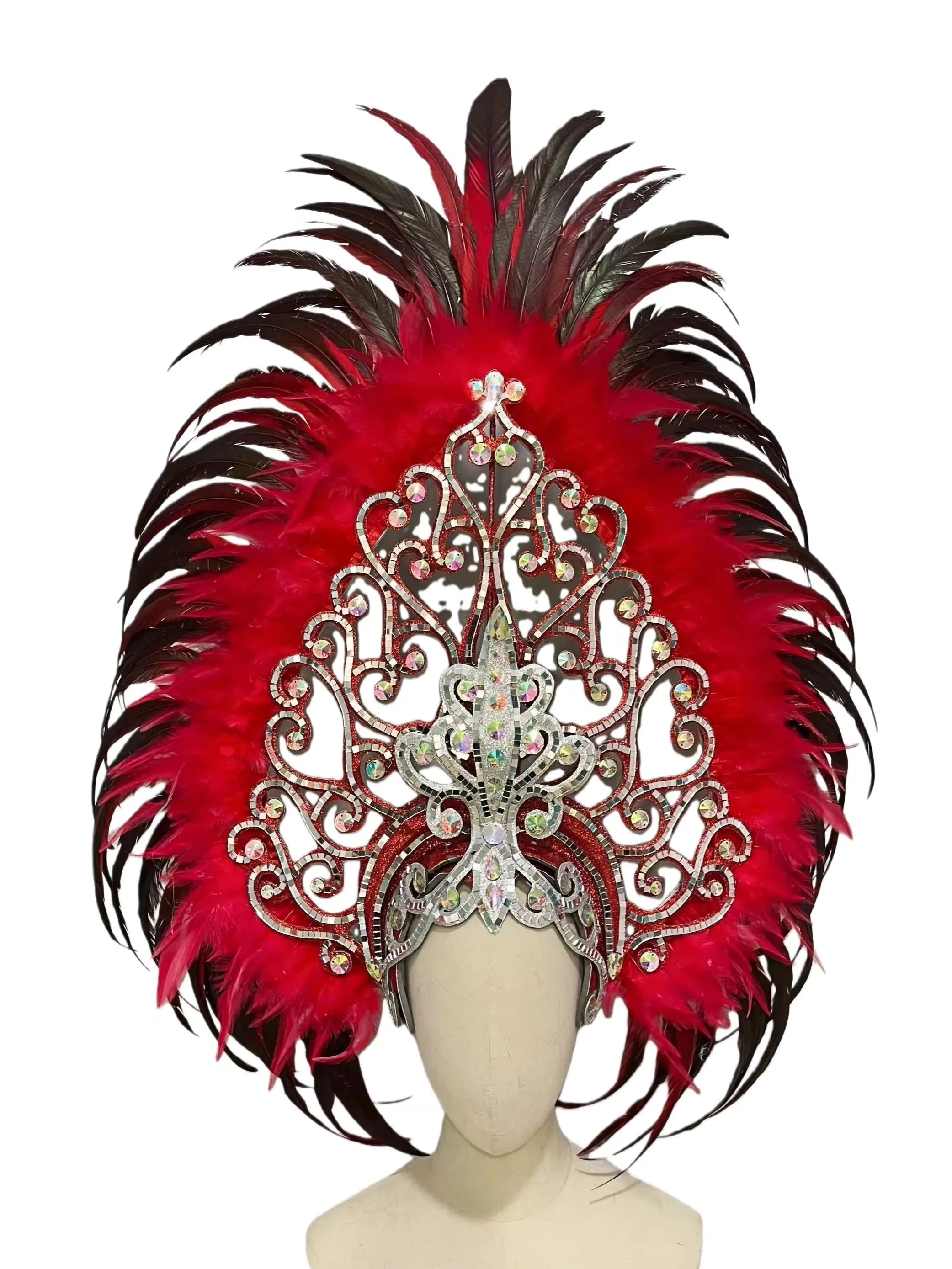 The Stardust Dionysia Masquerade Crown – Carnival & Ball Samba Headdress