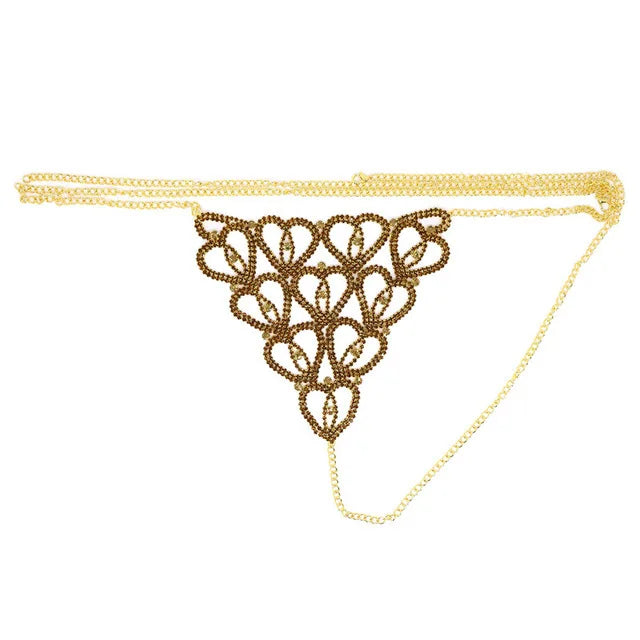 Crystal Thong Body Chain