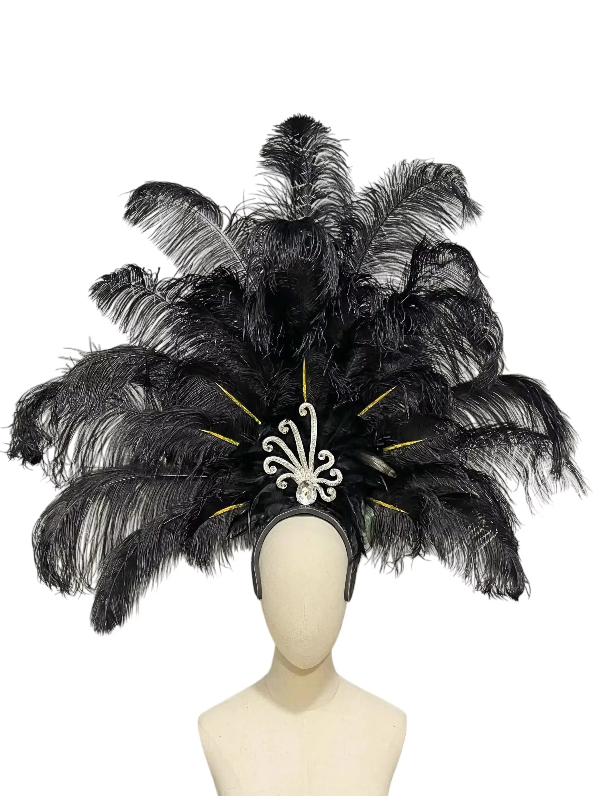 The Stardust Dionysia Masquerade Crown – Carnival & Ball Samba Headdress