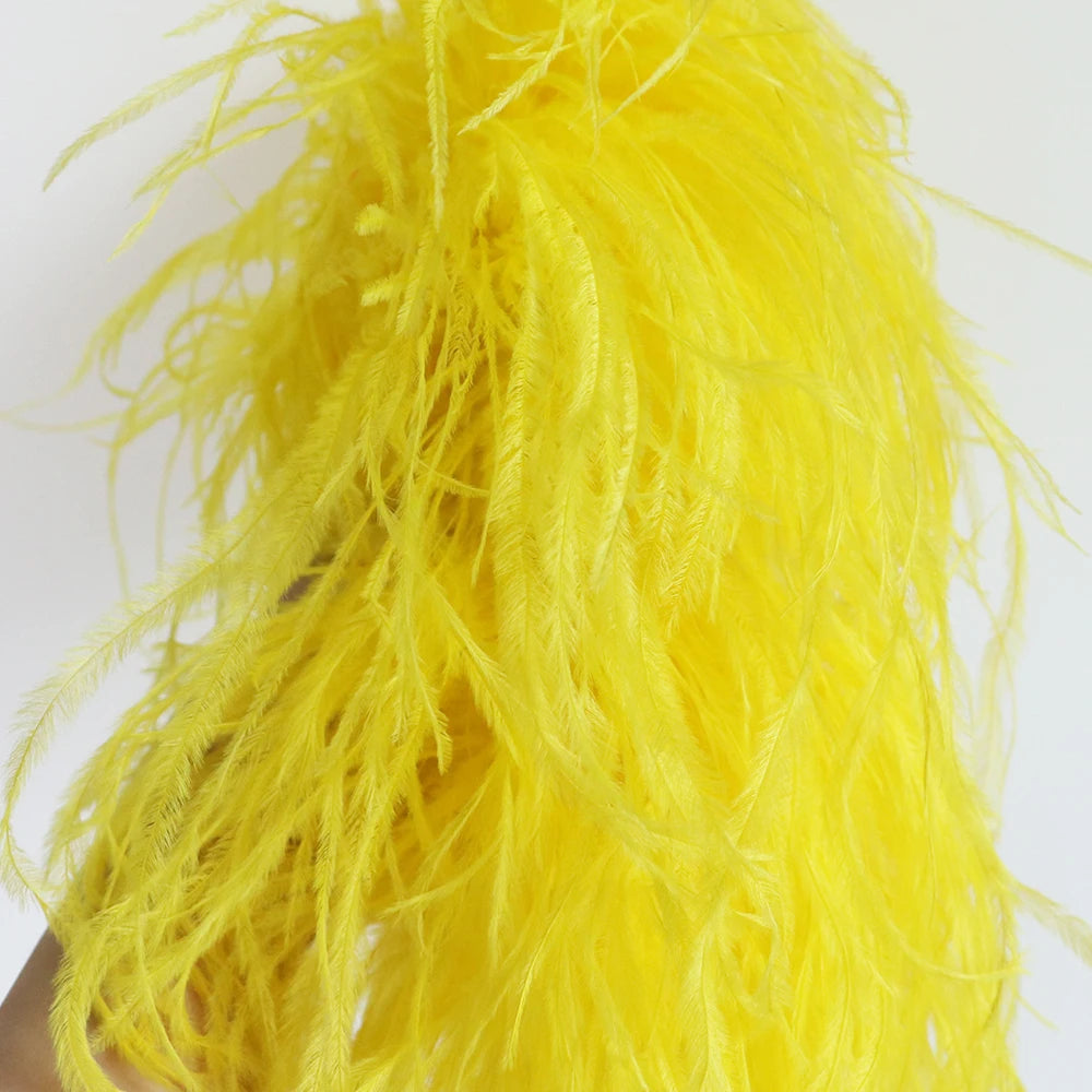 Ostrich Feather Trim Boa (1 Meter)