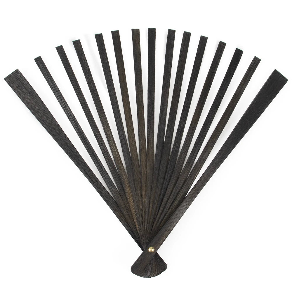 9IN  Bamboo Folding Fan Skeleton (15-Bone)