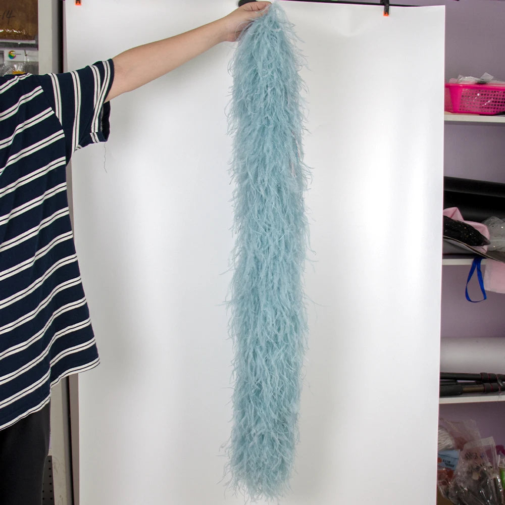2M 1-20ply Fluffy Ostrich Feather Boa