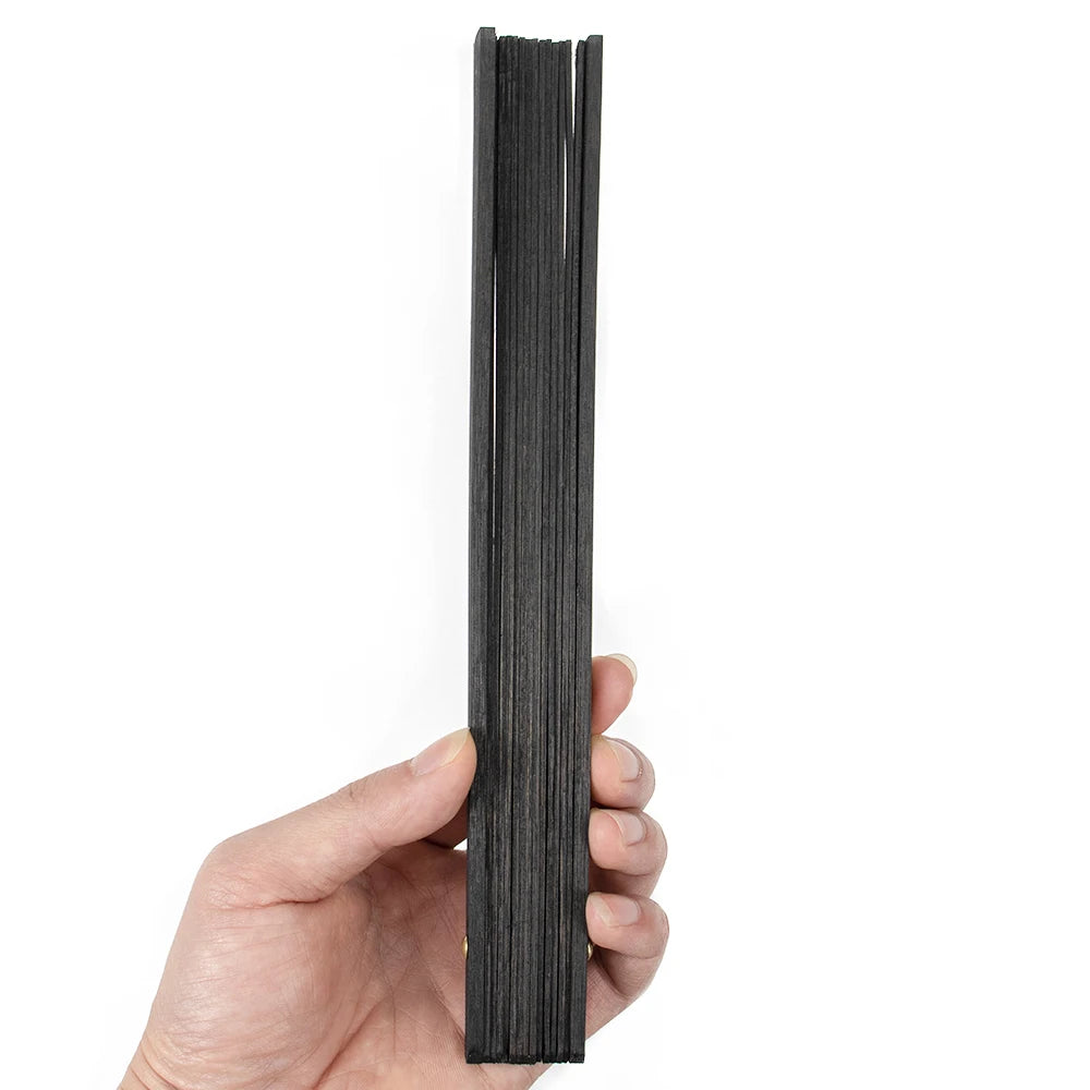 9IN  Bamboo Folding Fan Skeleton (15-Bone)