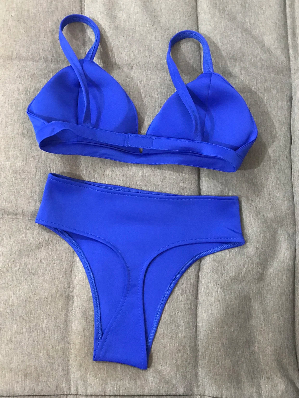 Neon Rave Bikini Set – Women's Stretch Pole Dance Outfit, Club & Festival Stage Wear