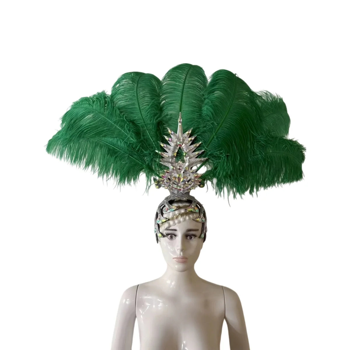 The Stardust Dionysia – Carnival & Samba Feathered Masque Ball Crown