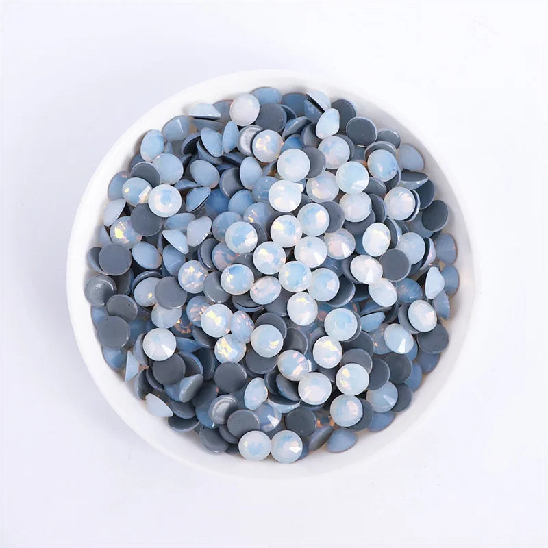 Glass Crystal Hot-Fix Rhinestones Flatback Strass Stones SS6-SS30 Bulk Pack