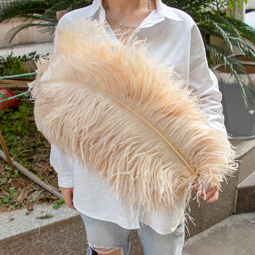 28-30IN Large Decorative Ostrich Feather Plumes