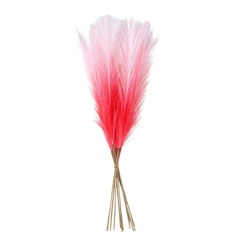 Deluxe Artificial Pampas Grass Fluffy Boho Floral Stem Set