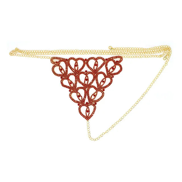 Crystal Thong Body Chain